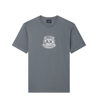 A|X Armani Exchange Logo T-shirt grey