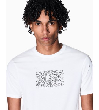 A|X Armani Exchange T-shirt Slim hvid
