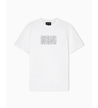 A|X Armani Exchange Hvid slim fit t-shirt