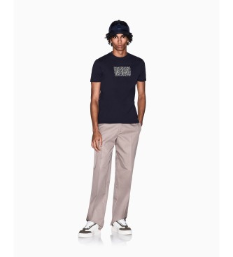 A|X Armani Exchange T-majica Premium Navy