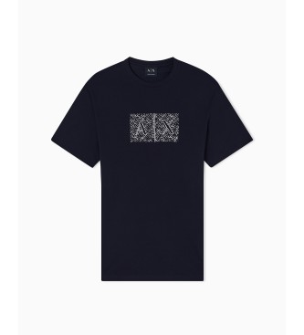 A|X Armani Exchange T-majica Premium Navy