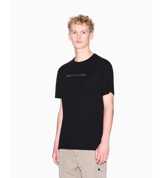 A|X Armani Exchange T-shirt Marca noir