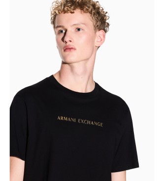 A|X Armani Exchange T-shirt Marca noir