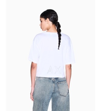 A|X Armani Exchange Optical logo T-shirt white
