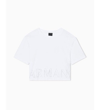 A|X Armani Exchange Optical logo T-shirt white