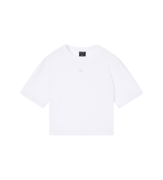 A|X Armani Exchange T-shirt d�contract� blanc
