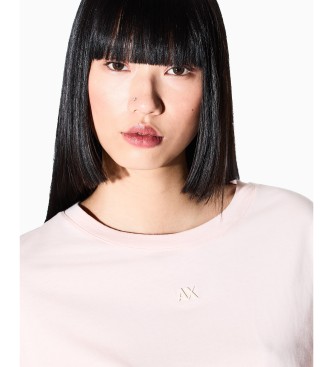 A|X Armani Exchange T-shirt rose d�contract�