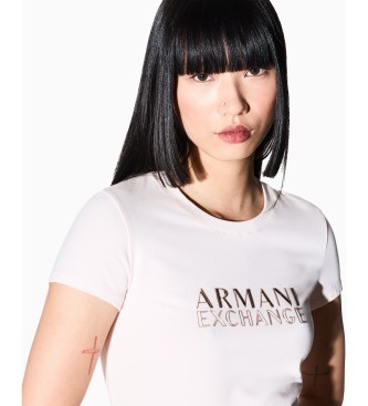 A|X Armani Exchange T-shirt Salt Rose