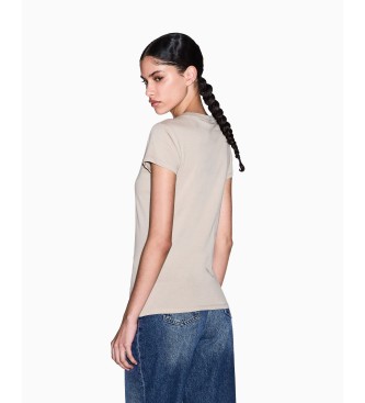 A|X Armani Exchange T-shirt slim beige
