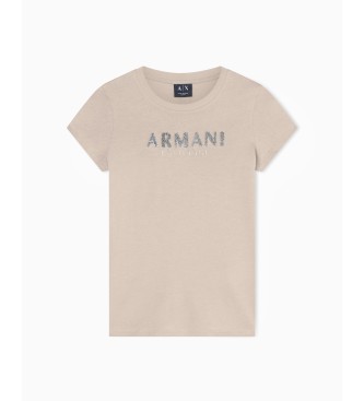 A|X Armani Exchange T-shirt slim beige