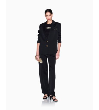 A|X Armani Exchange Black knitted T-shirt