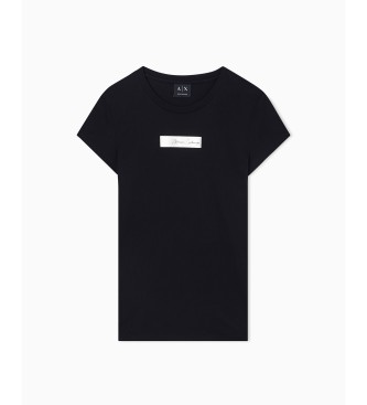A|X Armani Exchange Black knitted T-shirt