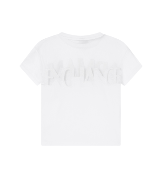 A|X Armani Exchange T-shirt blanc transparent