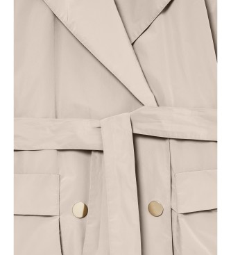 A|X Armani Exchange Beige Trench Coat