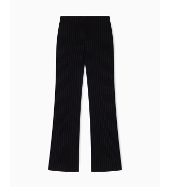 A|X Armani Exchange Black high rise trousers