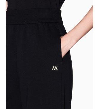 A|X Armani Exchange Pantalon � taille �lastique noir
