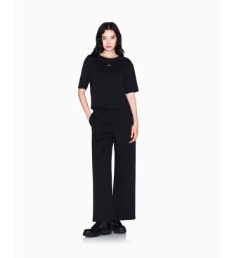 A|X Armani Exchange Pantalon � taille �lastique noir