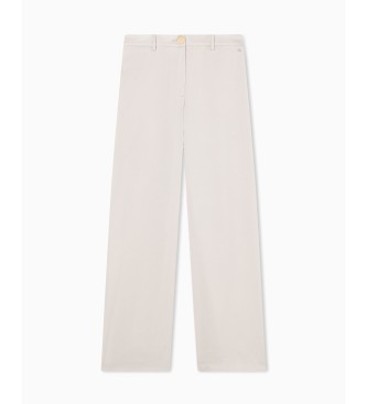 A|X Armani Exchange Straight beige trousers