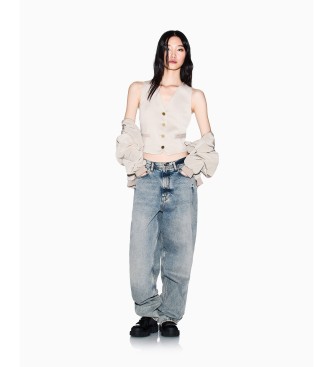 A|X Armani Exchange Lässige Weste beige
