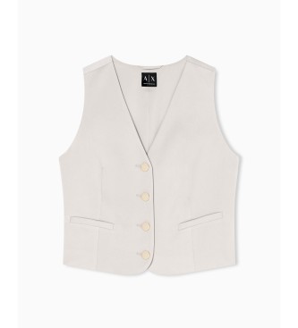 A|X Armani Exchange Lässige Weste beige