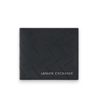 A|X Armani Exchange Portefeuille avec logo noir