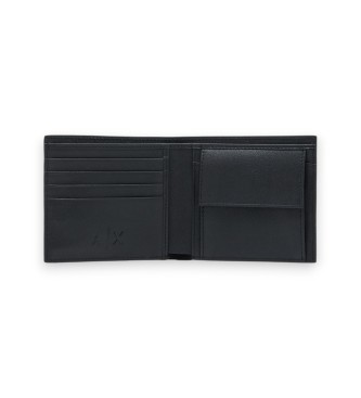 A|X Armani Exchange Portefeuille avec logo noir
