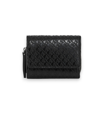 A|X Armani Exchange Cartera Compact negro