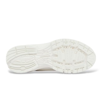 A|X Armani Exchange Mesh-sneakers med snörning och tjock sula i rosa gummi