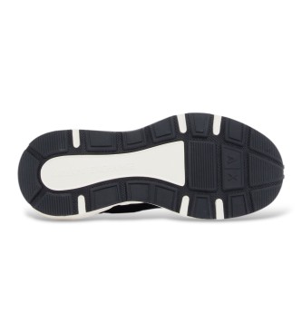 A|X Armani Exchange Sneakers med tjock gummisula i svart
