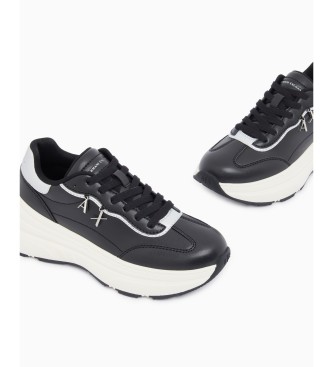 A|X Armani Exchange Sneakers med tjock gummisula i svart