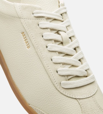 Axel Arigato Zapatillas de Piel Zane blanco crema