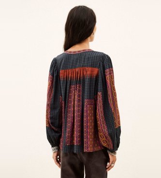 BA&SH Blusa Olivio multicolor