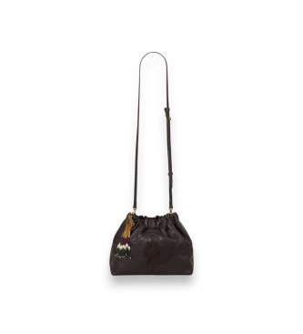 BA&SH Mini tote bag de camurça June 