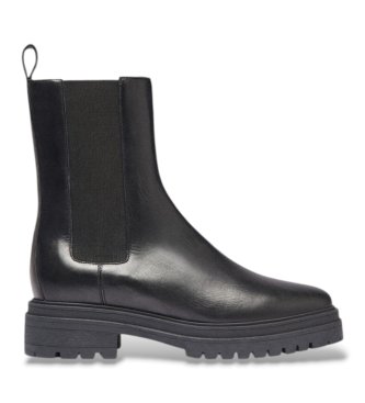 BA&SH Botas de Couro Coda preto