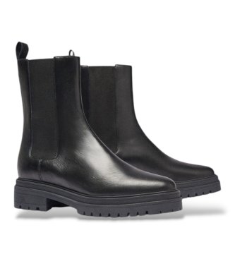 BA&SH Botas de Couro Coda preto