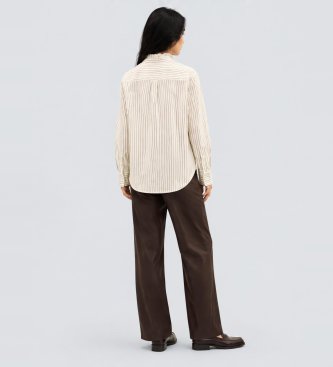 BA&SH Camicia Elvire beige