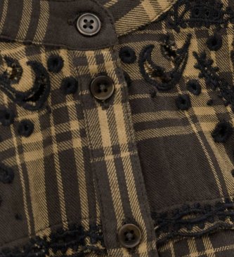 BA&SH Koszula Kaela w kolorze khaki