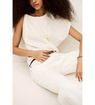 BA&SH Camiseta Allia beige