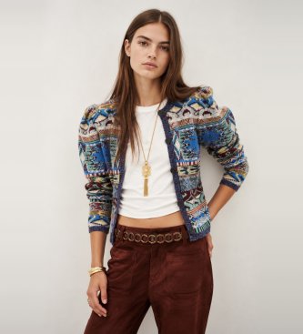 BA&SH Cardigan Maja multicolor