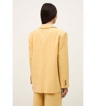BA&SH Veste de costume Dalena jaune