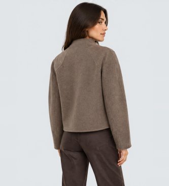 BA&SH Chaqueta Kemelia marrón