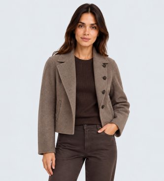 BA&SH Chaqueta Kemelia marrón