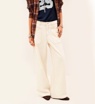 BA&SH Jeans Zoel gebroken wit