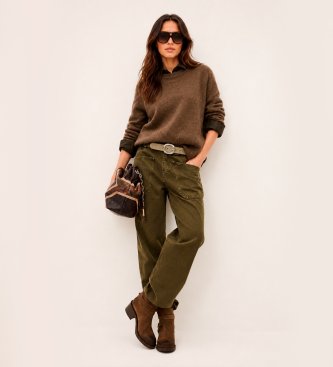BA&SH Pull Cheyla marron