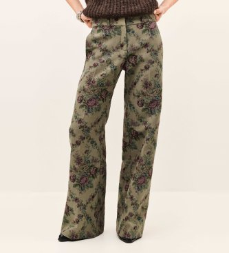 BA&SH Pantalón Remea caqui-Hose