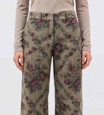 BA&SH Pantalón Remea caqui-Hose