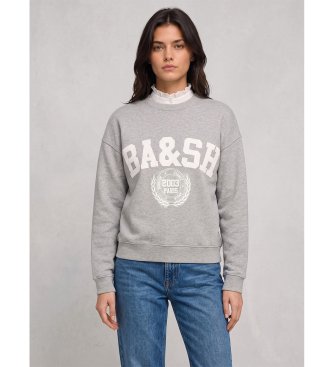 BA&SH Grijze Benjamin-sweater