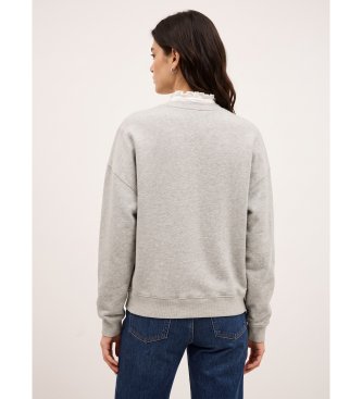 BA&SH Grijze Benjamin-sweater
