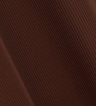 BA&SH Vestido de punto Naora marrón