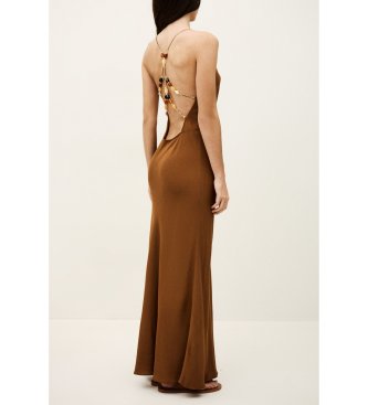 BA&SH Abito marrone Hany